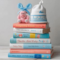 "stack of best books during pregnancy"
