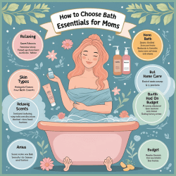 Postpartum bath product guide for moms