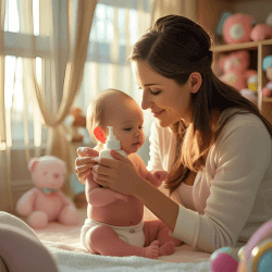Baby care items – moisturizing lotion for newborn baby